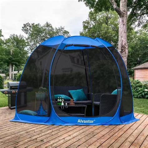 Alvantor Screen House Room Camping 10'x10' Instant Canopy - Walmart.com ...