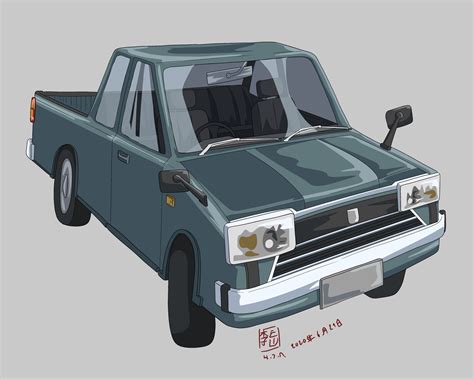 ArtStation - Truck in anime style