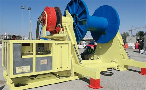 wire rope spooler | wire rope spooling machine | wire rope spooling | winch cable spooling ...