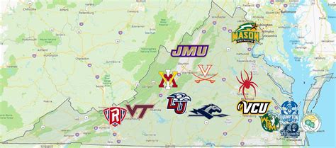 Sports Teams in Virginia - Sport League Maps