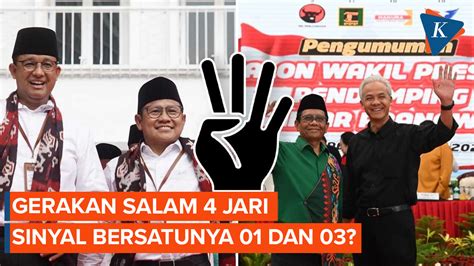 Gerakan Salam 4 Jari dan Kemungkinan Bersatunya Kubu Anies-Ganjar