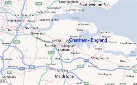 Chatham England Map ~ ARQUIRURGICA