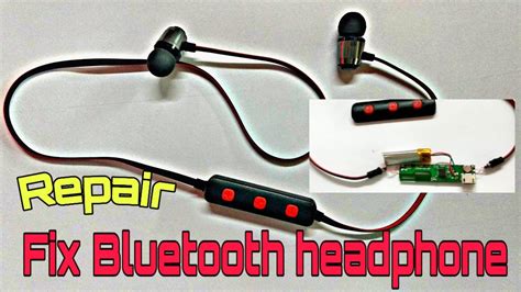 Inside & Repair Bluetooth Headphone no Sound Music | How to repair Bluetooth Headphones or ...