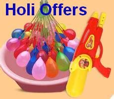 Amazon Holi Store Offer Upto 70% Discount on Gulal, Pichkari, Balloons, Cloths, etc - GoDeal»Online