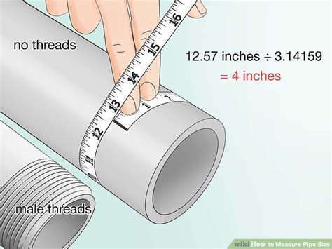 How to Measure Pipe Size: 6 Steps (with Pictures) - wikiHow