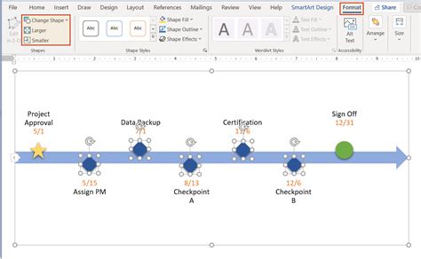 How To Make A Timeline In Word Doc - Printable Online