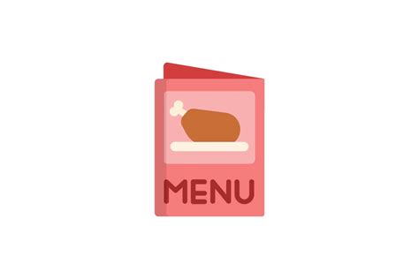 Food Menu Vector-Food Icon Graphic by TheChiliBricks · Creative Fabrica