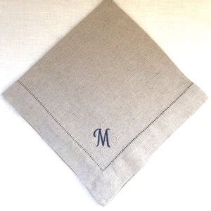 Monogrammed Napkins / Cloth Napkins / Dinner Napkins / Linen Napkins ...