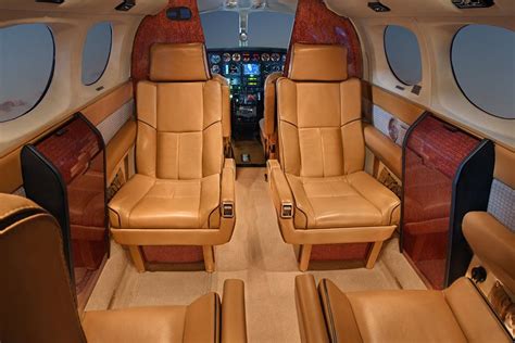 Private Airplane Luxury, Cessna 421C | Airplane interior, Aircraft interiors, Cessna