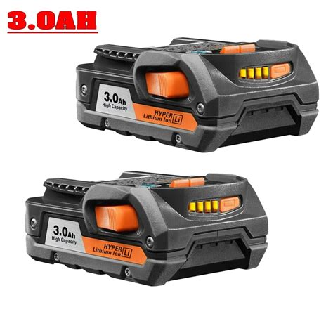 2Pack 18 Volt Hyper Lithium Battery For Ridgid 18V R840087 R840085 ...