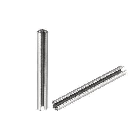 Slotted Spring Pin M2 x 25mm 304 Stainless Steel Split Spring Roll ...