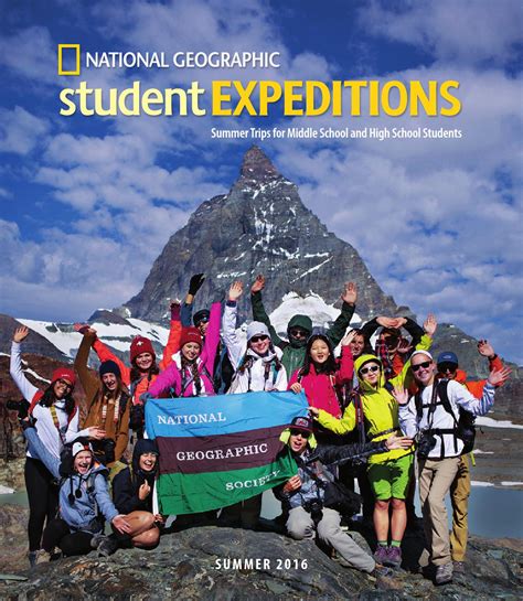 2016 National Geographic Student Expeditions by National Geographic ...