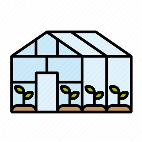 Building, greenhouse, glasshouse, gardening, hothouse, eco, farm icon - Download on Iconfinder