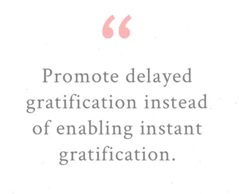 Benefits of Delayed Gratification — Dr. Organic Mommy