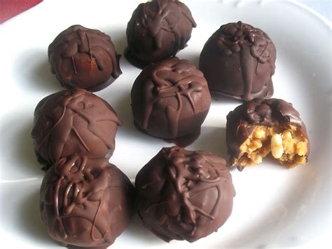 Not-So-Guilty Chocolate Peanut Butter Balls | Lisa's Kitchen ...