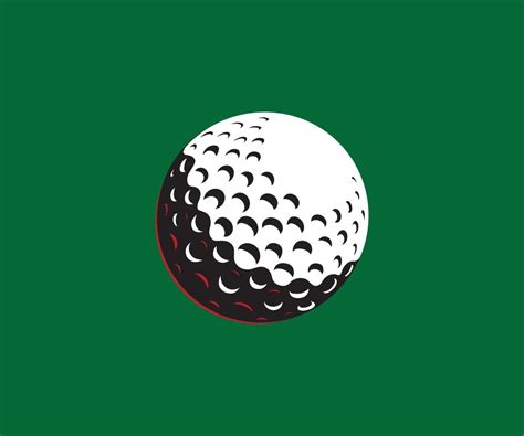 Golf ball logo, Golf ball Vector illustration, Golf ball icon 10073170 Vector Art at Vecteezy