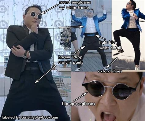 Dress up as Psy | Kpop costume, Psy gentleman, Flip up sunglasses