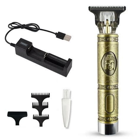 Professional Hair Clippers Barber Haircut Sculpture Cutter Rechargeable Razor Trimmer Cordless ...