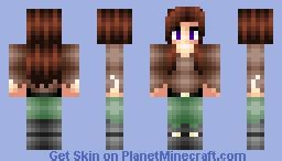 The Cave Dweller. Minecraft Skin