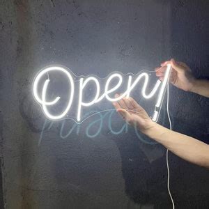 Neon Open Sign neon Sign Custom Neon Door Sign Led Neon Sign Neon Sign Wall Art Open Neon Light ...