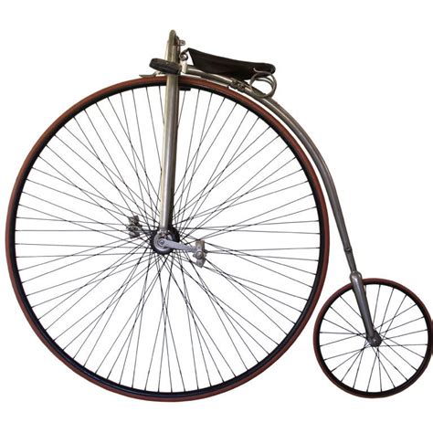 Victor Light Roadster Highwheel Bicycle United States c. 1888 "Half bright" nickel plated frame ...