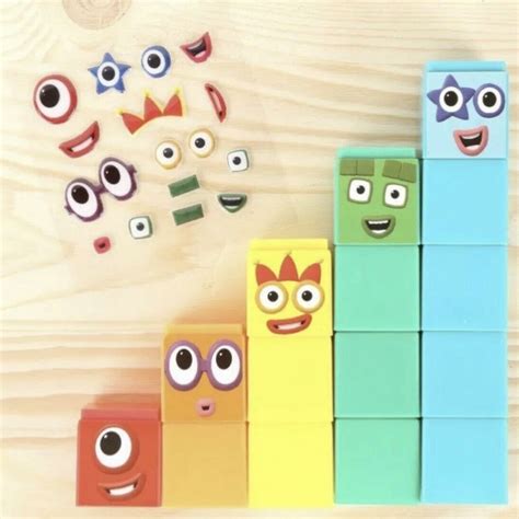 Numberblocks 1-5 and 6-10 Full Set Official Cbeebies - Etsy UK