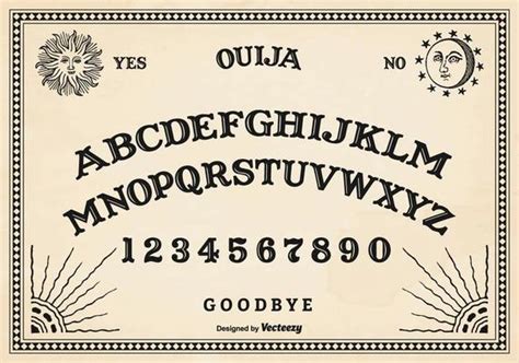 Ouija Board Vector Art, Icons, and Graphics for Free Download