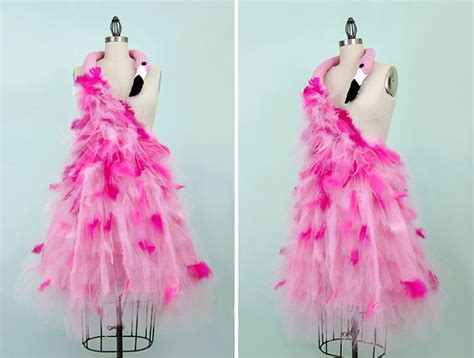 Pink Flamingo Costume Avant Garde 50s Inspired Small | Etsy