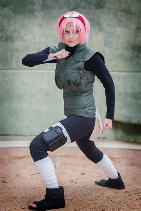 Naruto Shippuden Sakura cosplay by lovelyyorange on DeviantArt
