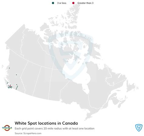 List of all White Spot restaurant locations in Canada - ScrapeHero Data Store