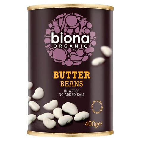 Biona Organic Butter Beans - Veg In A Box