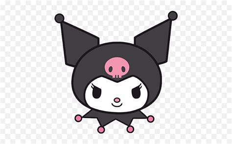 Kuromi - Hello Kitty Kuromi Face Emoji,Badte Maru Emojis - Free Emoji PNG Images - EmojiSky.com