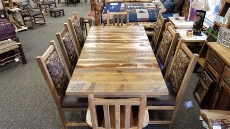 Barnwood Dining Table — EZ Mountain Rustic Furniture