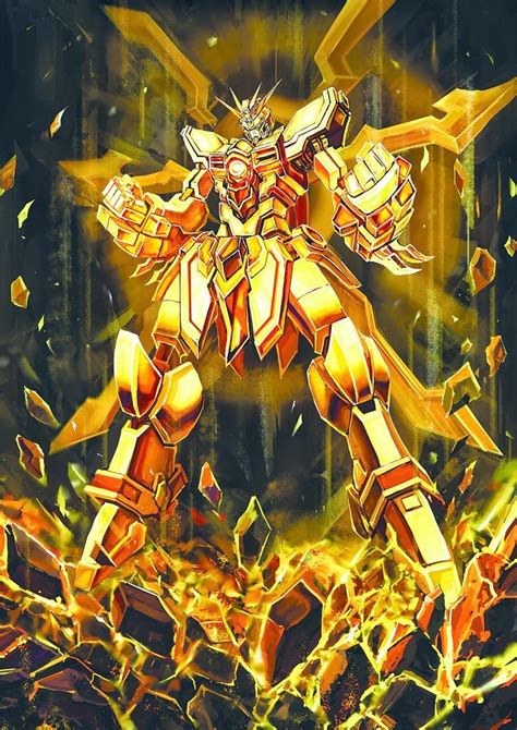 Burning Gundam Hyper Mode! 🔥 | Gundam, Gundam art, Mobile fighter g gundam