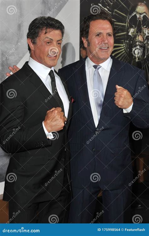 Sylvester Stallone & Frank Stallone Editorial Stock Image - Image of ...