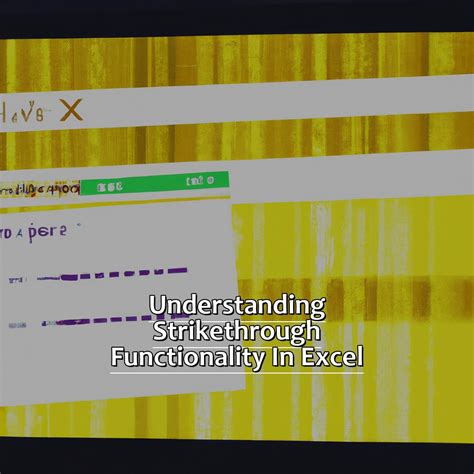 Excel Keyboard Shortcut For Strikethrough - ManyCoders