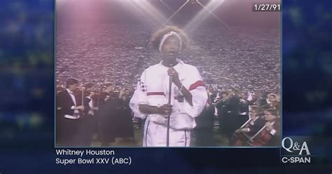 Whitney Houston Performs The Star-Spangled Banner | C-SPAN.org