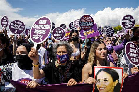 Women protest as Turkey quits violence-on-women treaty