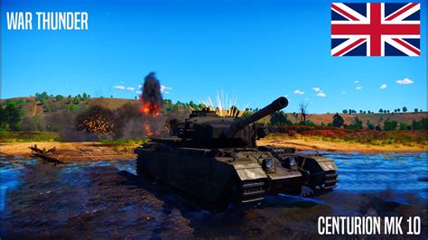 War Thunder - Gameplay de Centurion MK10 - [PT-BR] - YouTube