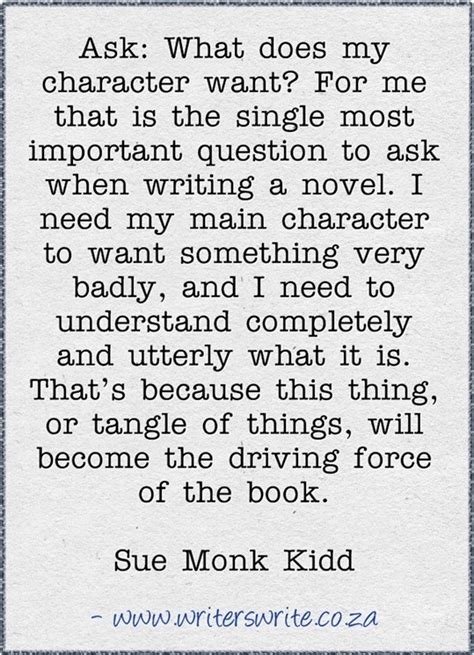 Quotable - Sue Monk Kidd - Writers Write