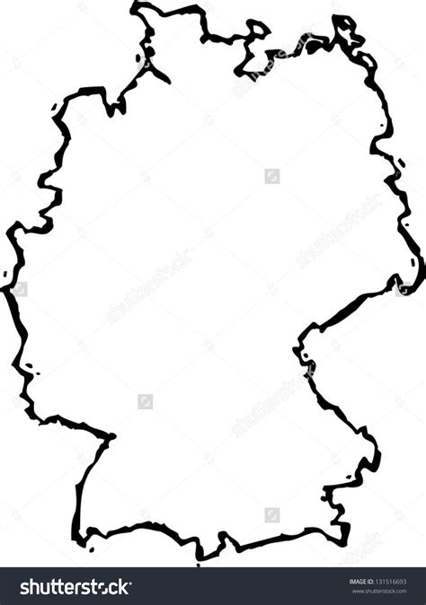 Germany Map Drawing at GetDrawings | Free download