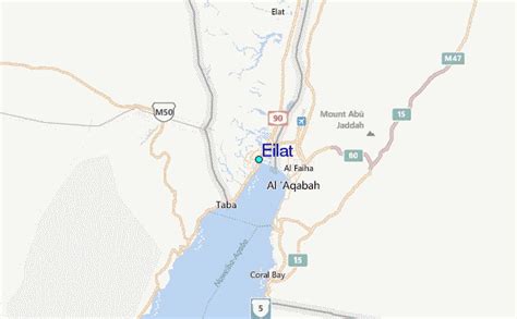 Eilat Tide Station Location Guide