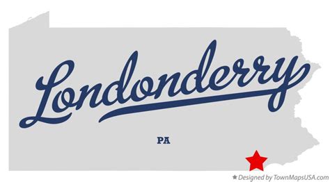 Map of Londonderry, Chester County, PA, Pennsylvania