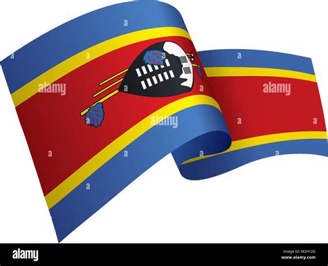 Swaziland flag, vector illustration Stock Vector Image & Art - Alamy