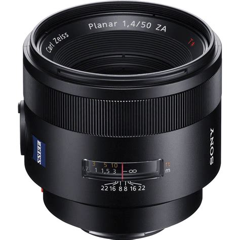 Sony Carl Zeiss 50mm F1.4 ZA SSM Planar T* A-mount lens info