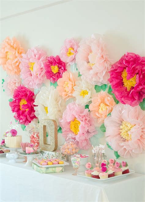 Garden Party First Birthday with the Ultimate Flower Backdrop | Party decorations, Kids birthday ...