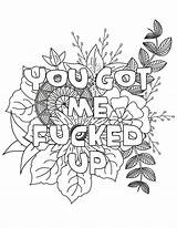 Free Printable Swearing Coloring Pages For Adults  Printables Hub sketch template