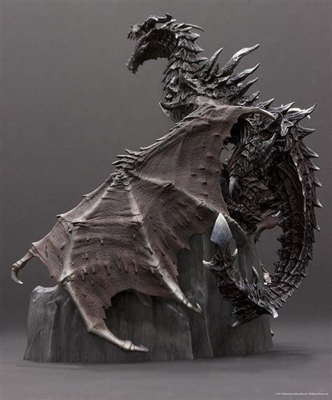 Alduin Skyrim Dragon | Skyrim dragon, Dragon sculpture, Dragon statue