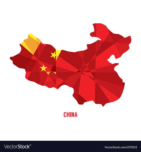 Map of china Royalty Free Vector Image - VectorStock