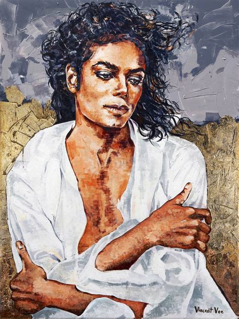 Michael Jackson Painting by Vincent Vee | Saatchi Art